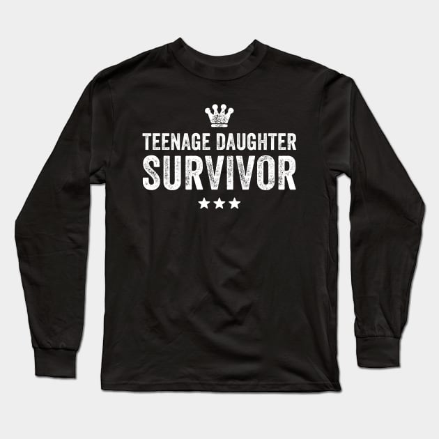 Teenage daughter survivor Long Sleeve T-Shirt by captainmood